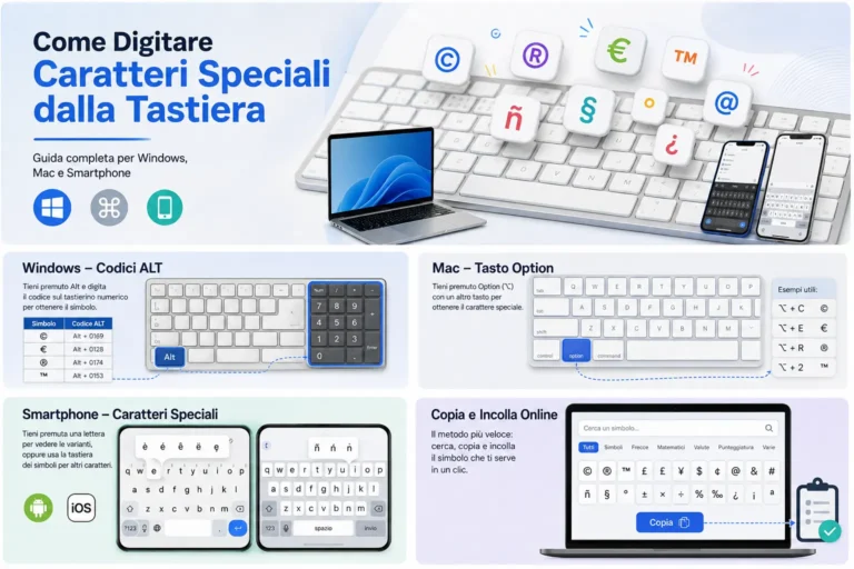 Tastiera e Simboli